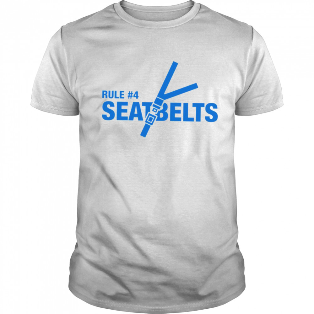 Rule 4 Seat Belts Zombieland shirt