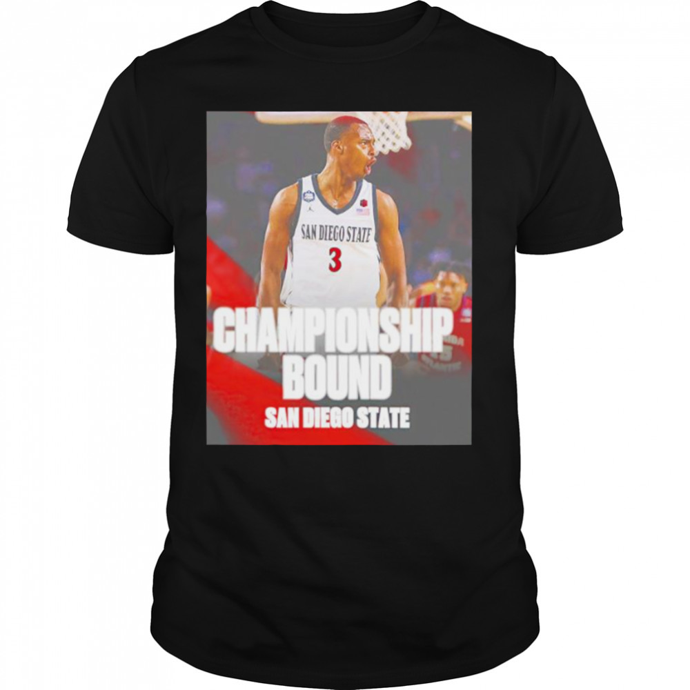 SDSU Athletics Matt Bradley championship bound shirt