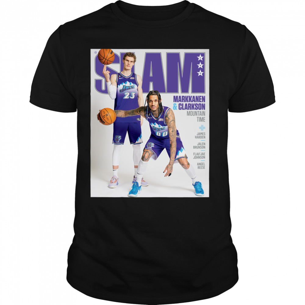 Slam 243 Lauri Markkanen + Jordan Clarkson Shirt