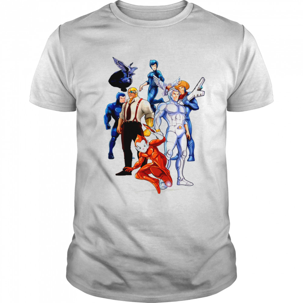 The Hero Squad Silverhawks shirt