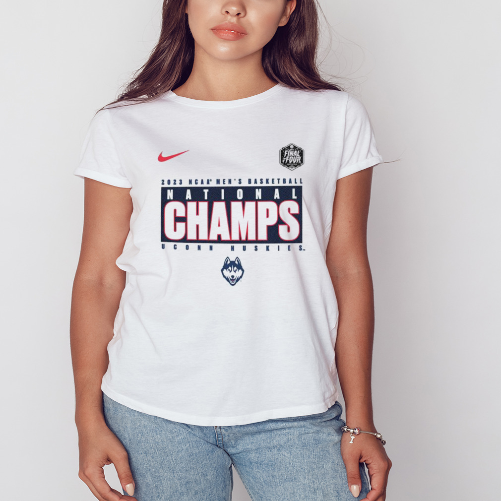 Women's Nike White UConn Huskies 2023 NCAA Men's Basketball National  Champions Pebble Long Sleeve T-Shirt