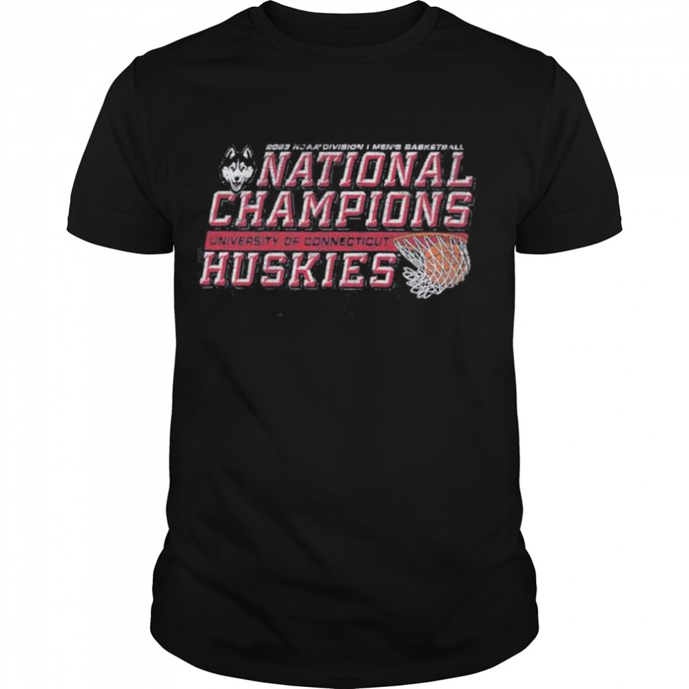 University Of Connecticut Huskies 2023 Men’s Basketball National Champions retro shirt