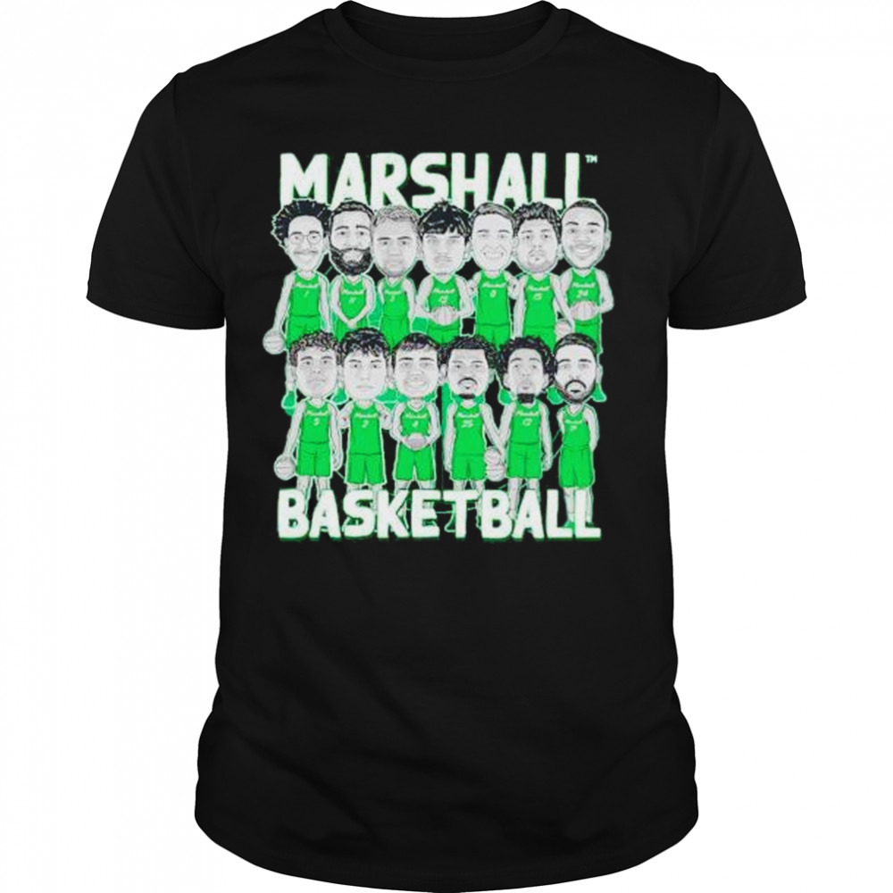 marshall Thundering Herd men’s basketball team shirt