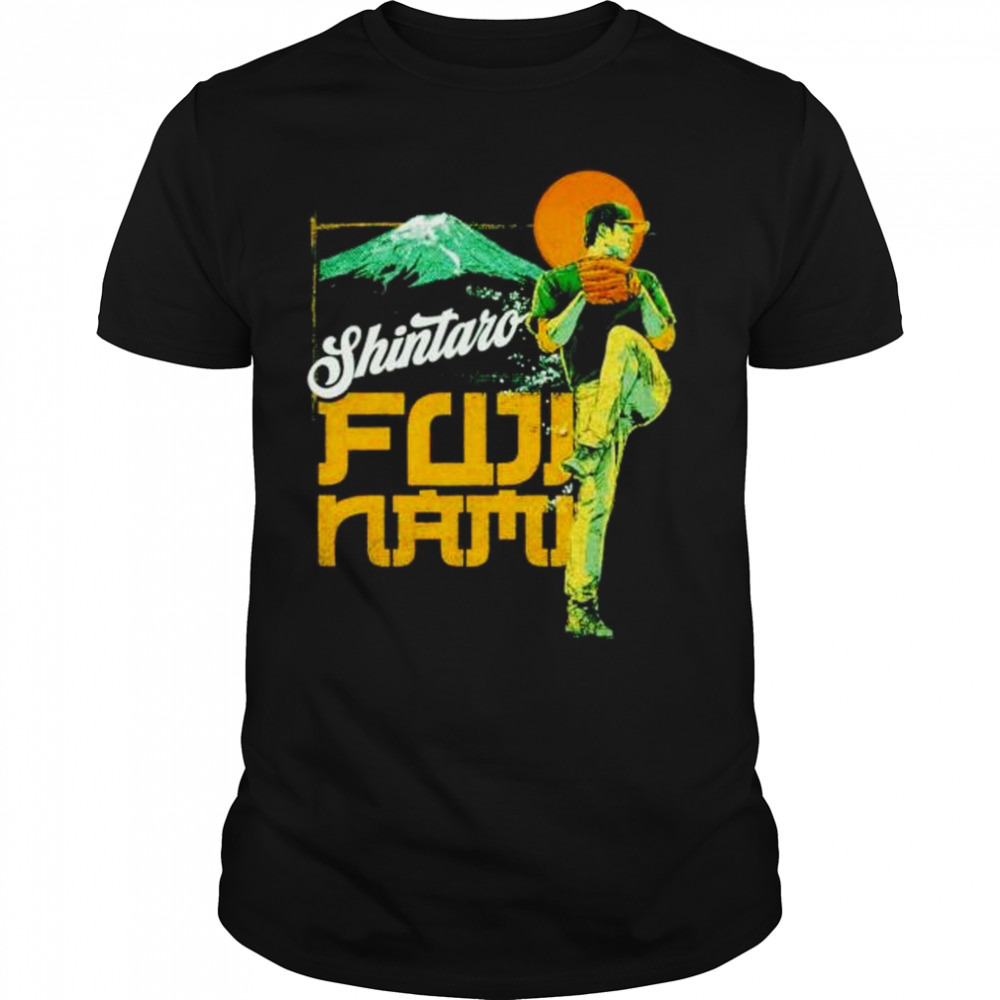 mountain Fuji Shintaro Fujinami Oakland Athletics baseball shirt
