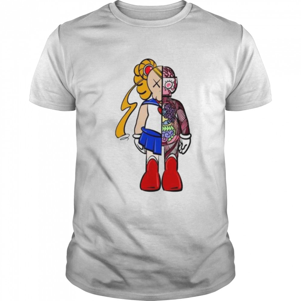 sailor kaws shirt