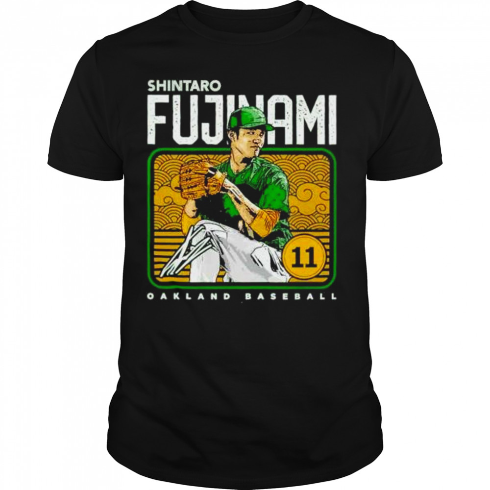 shintaro Fujinami Oakland Athletics baseball poster shirt