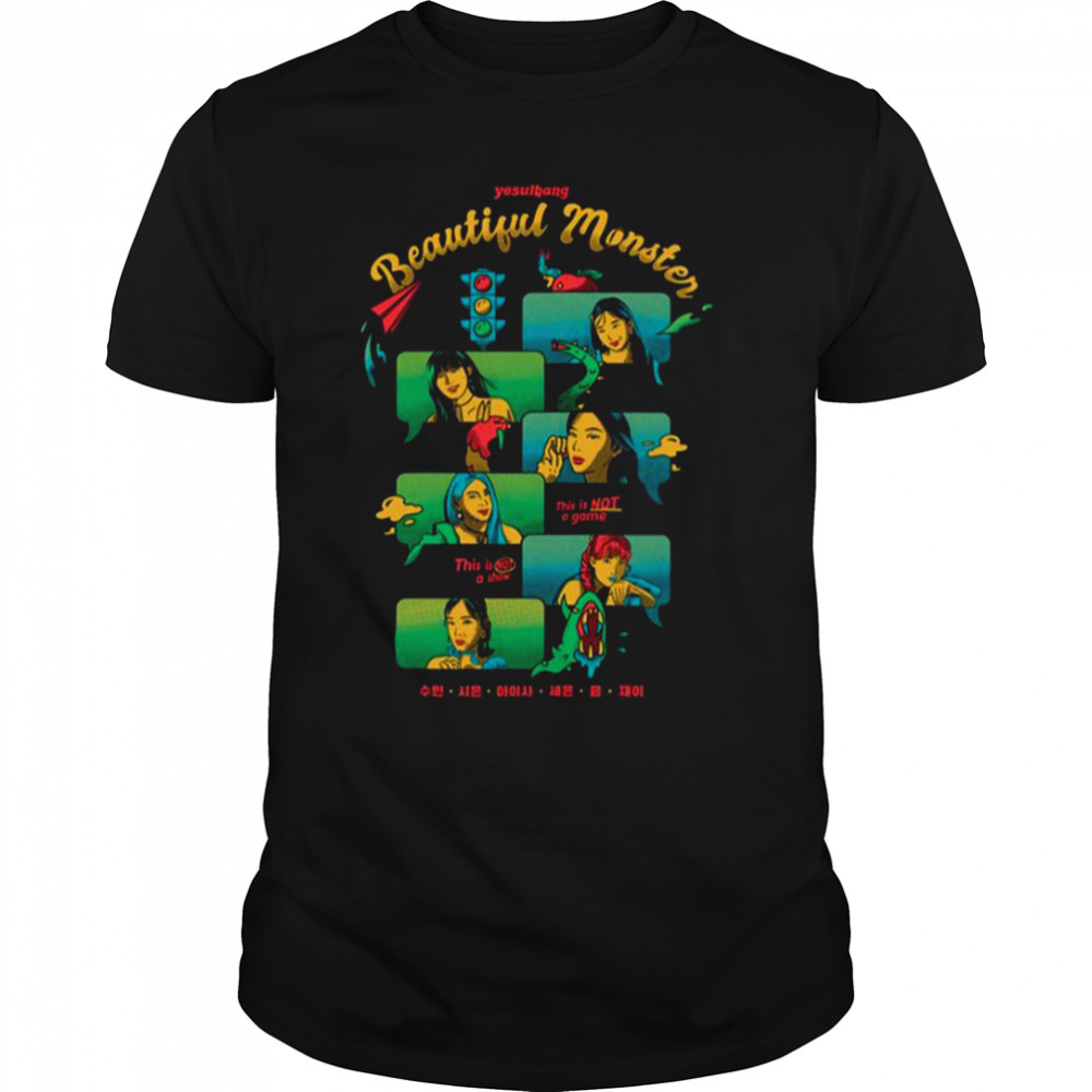 Beautiful Monster Inspired Retro Premium Stayc Band shirt