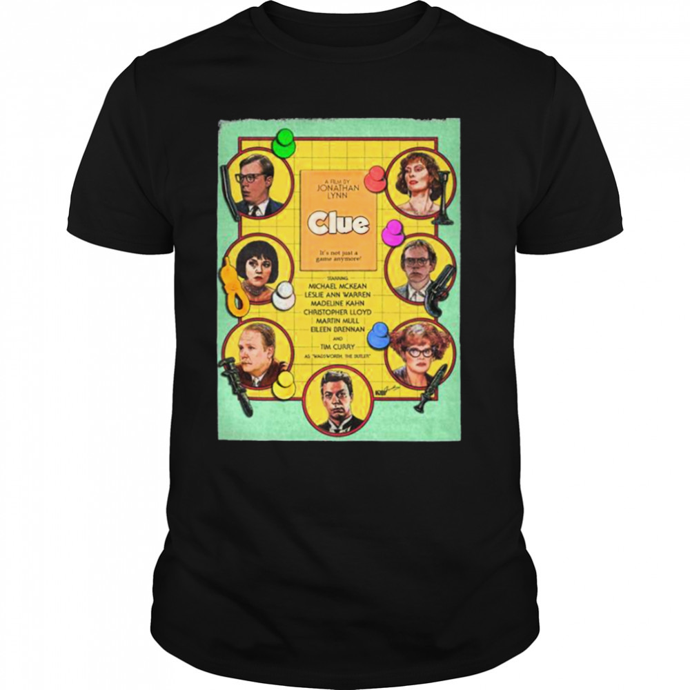 Black Comedy Clue Movie shirt