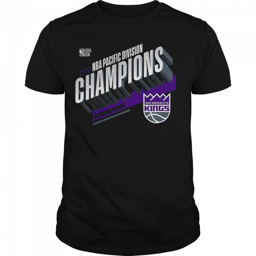 Cameron salerno sacramento kings 2023 pacific Division champions T-shirt