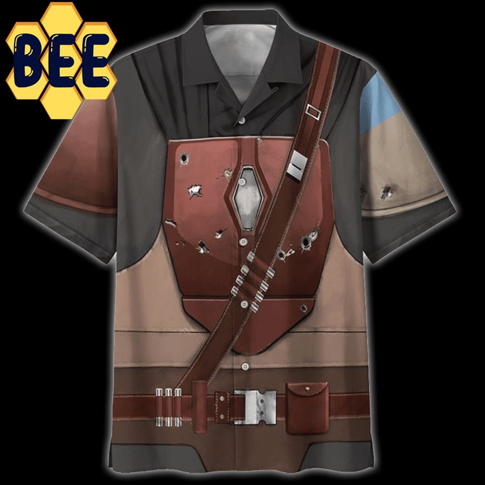 Cosplay Beskar Sw Movie Halloween Hawaiian Shirt-1
