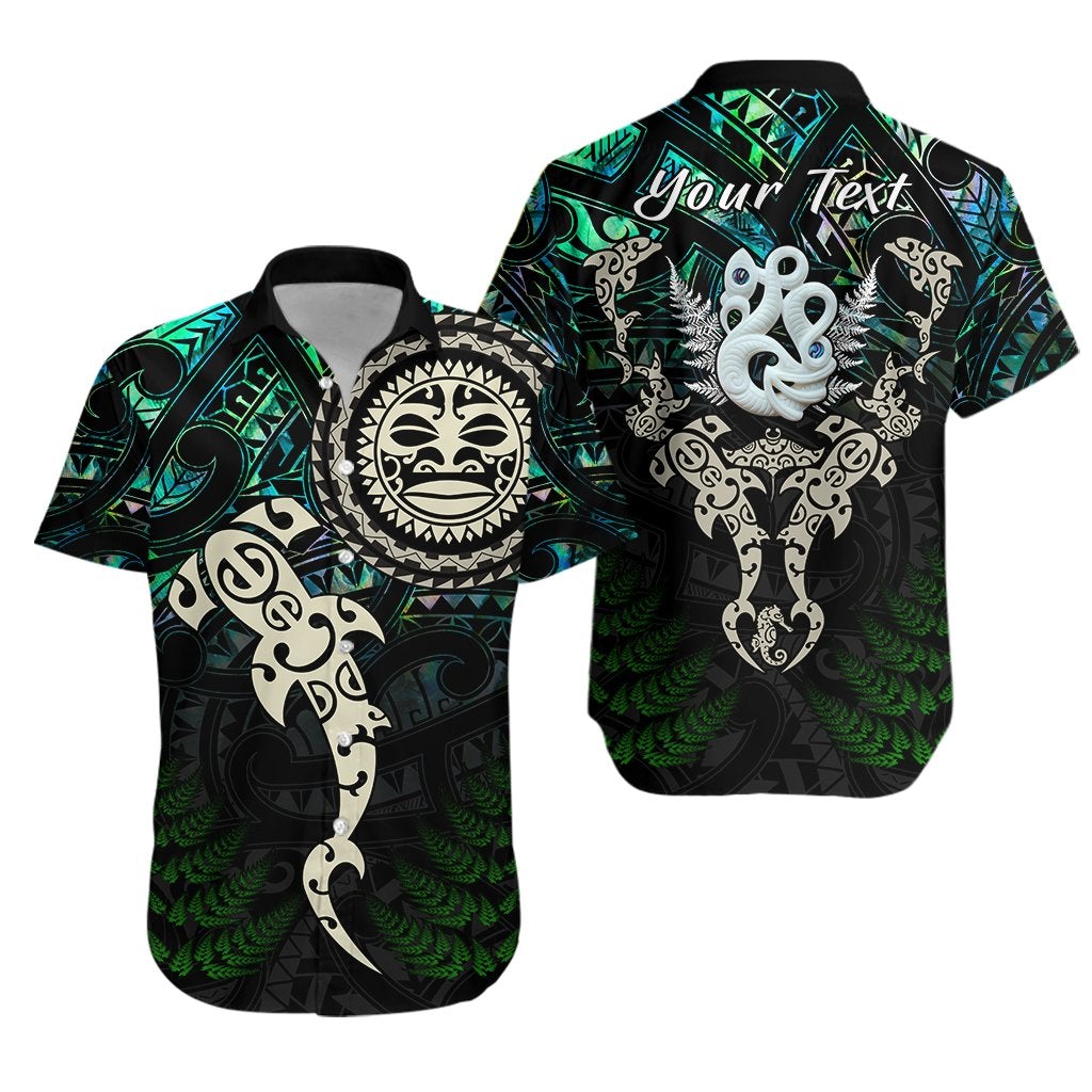 Custom Personalised Aotearoa Paua Shell Hawaiian Shirt Maori Manaia And Fish Lt13 New Hawaiian Holiday Outfits