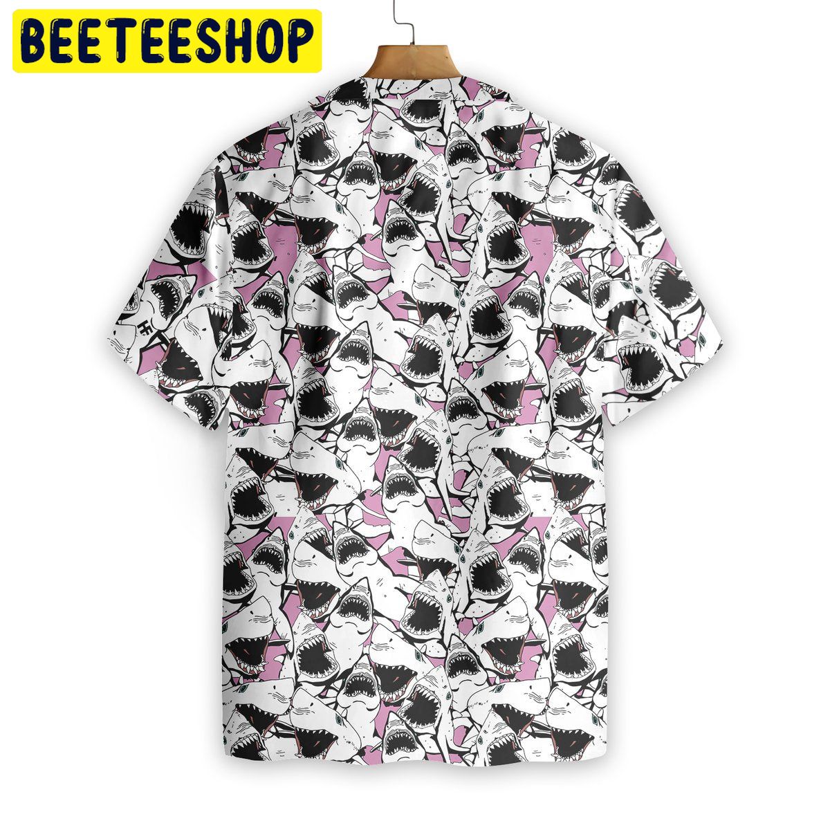 Cute Shark Trending Hawaiian Shirt-1