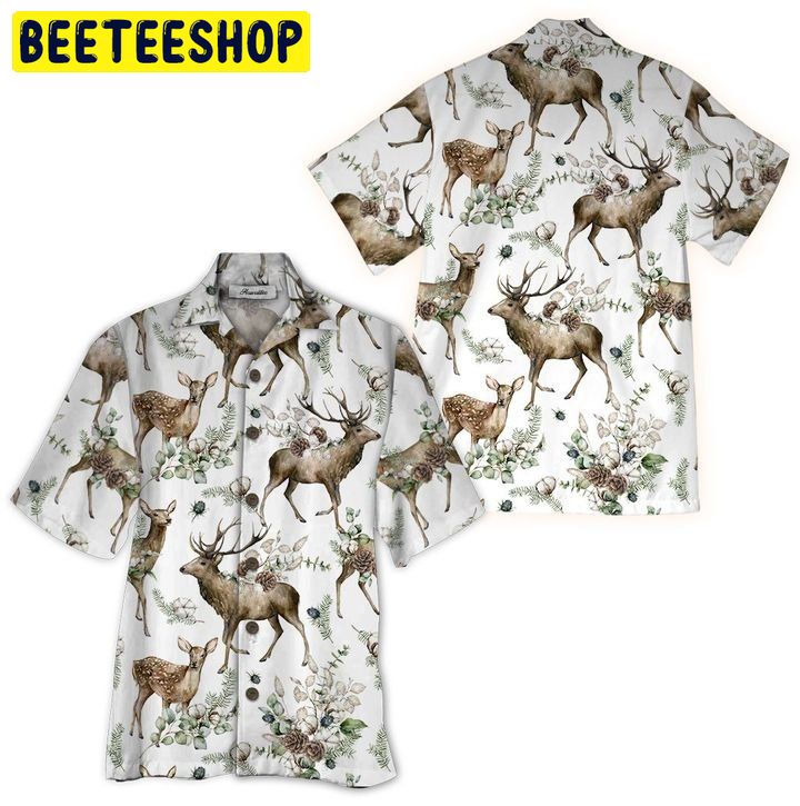 Deer Trending Hawaiian Shirt-1