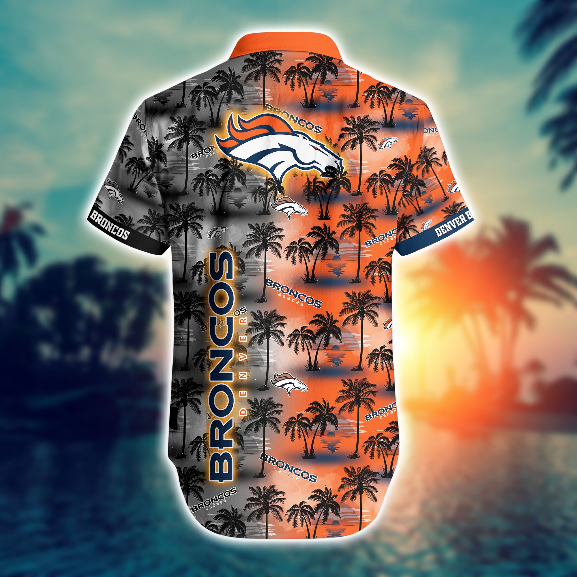 Denver Broncos Nfl Hawaii Full 3d Shirts For Fans-1