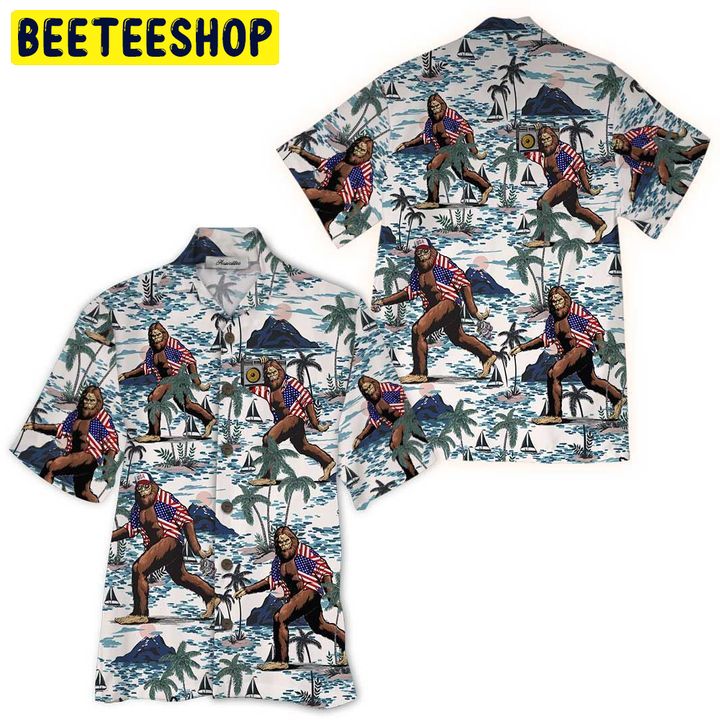 Design Bigfoot Trending Hawaiian Shirt-1