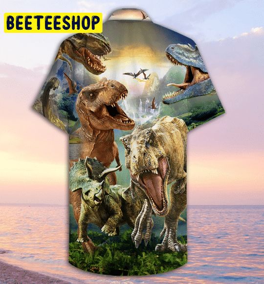 Design Dinosaur Trending Hawaiian Shirt-1