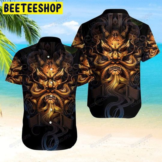 Design Japanese Dragon Trending Hawaiian Shirt-1