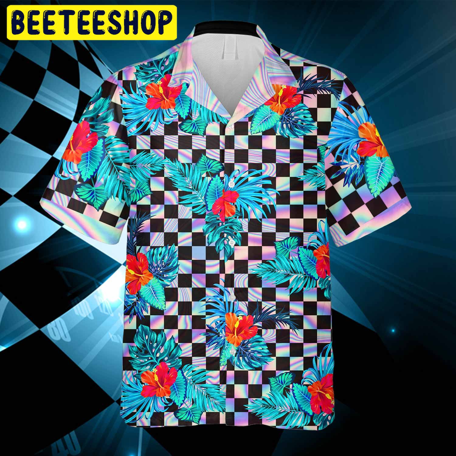 Dirt Track – Racing Trending Hawaiian Shirt-1