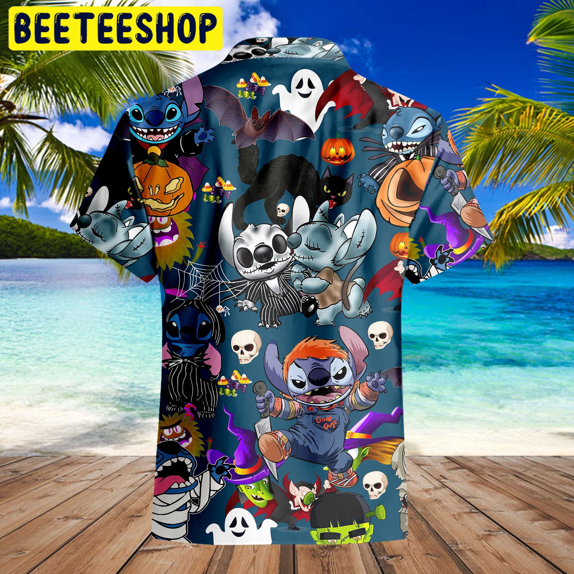 Disney Lilo And Stitch Trending Hawaiian Shirt-1
