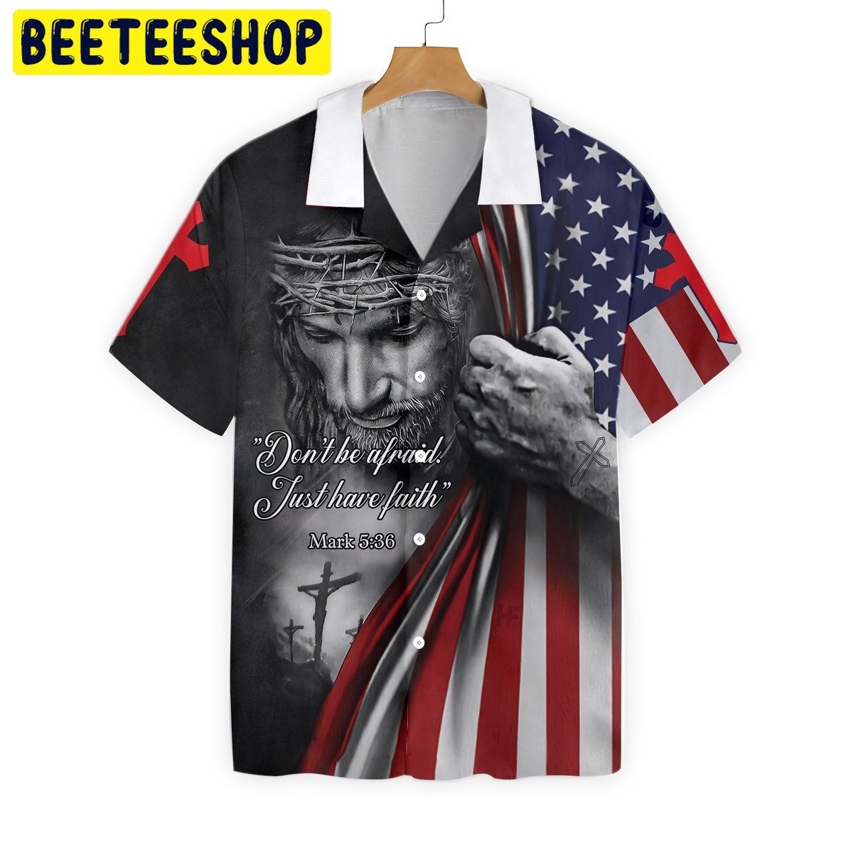 Dont Be Afraid Trending Hawaiian Shirt-1