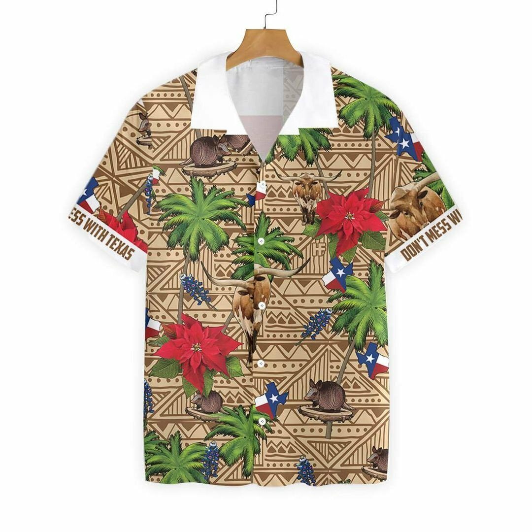 Dont Mess With Texas Hawaiian Shirt