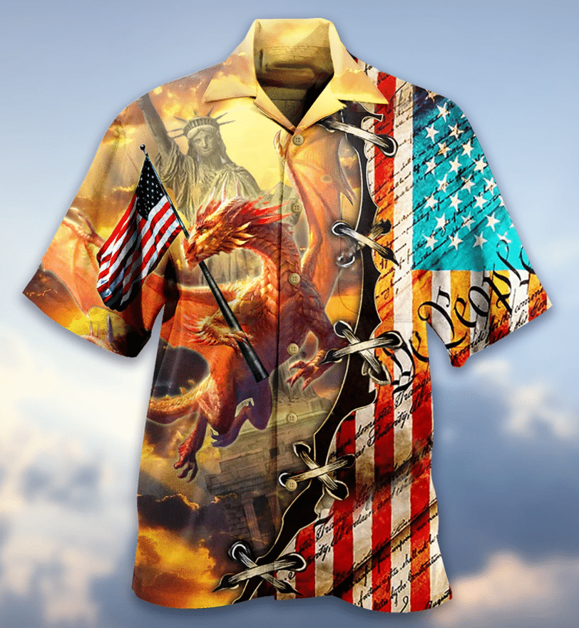 Dragon America Hawaiian Shirt