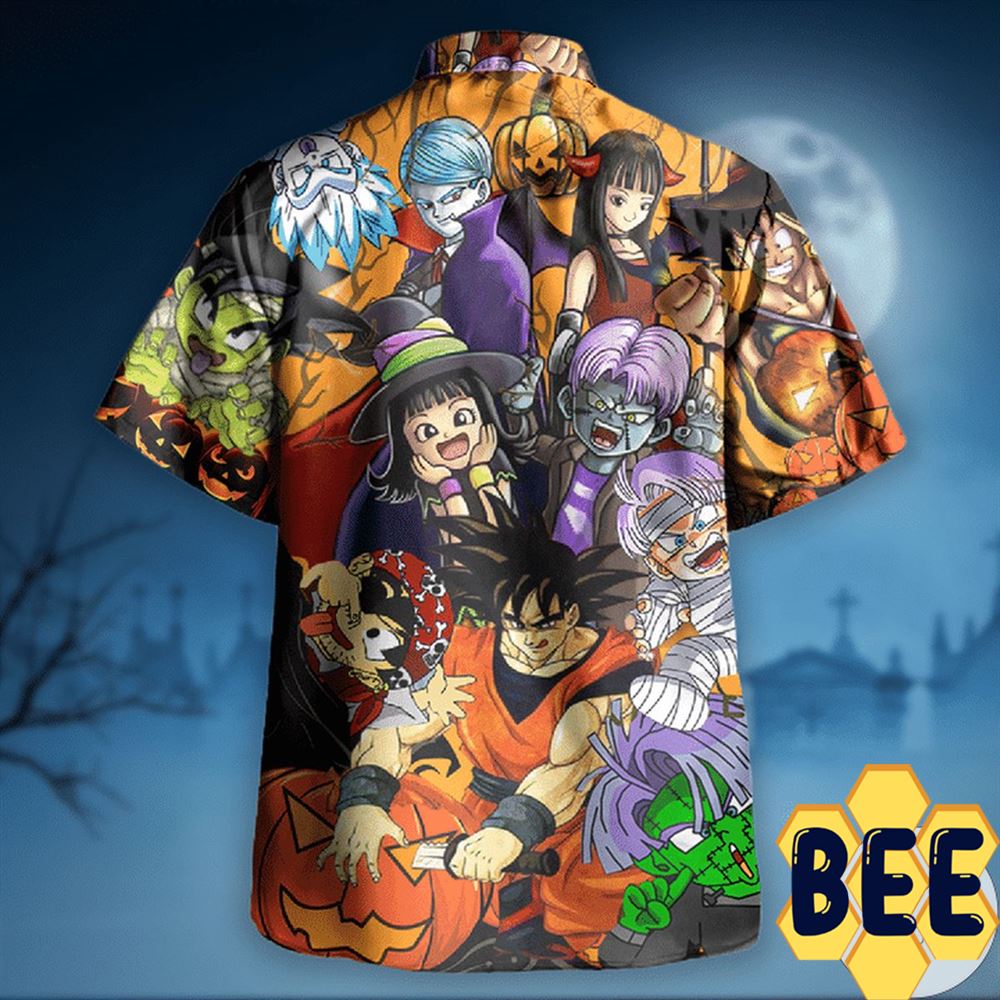 Dragon Ball Halloween Hawaiian Shirt-1