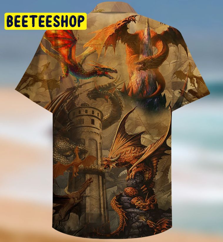 Dragon Love Life Trending Hawaiian Shirt-1