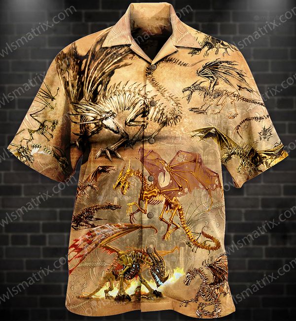 Dragon Skull Love Life Limited – Hawaiian Shirt
