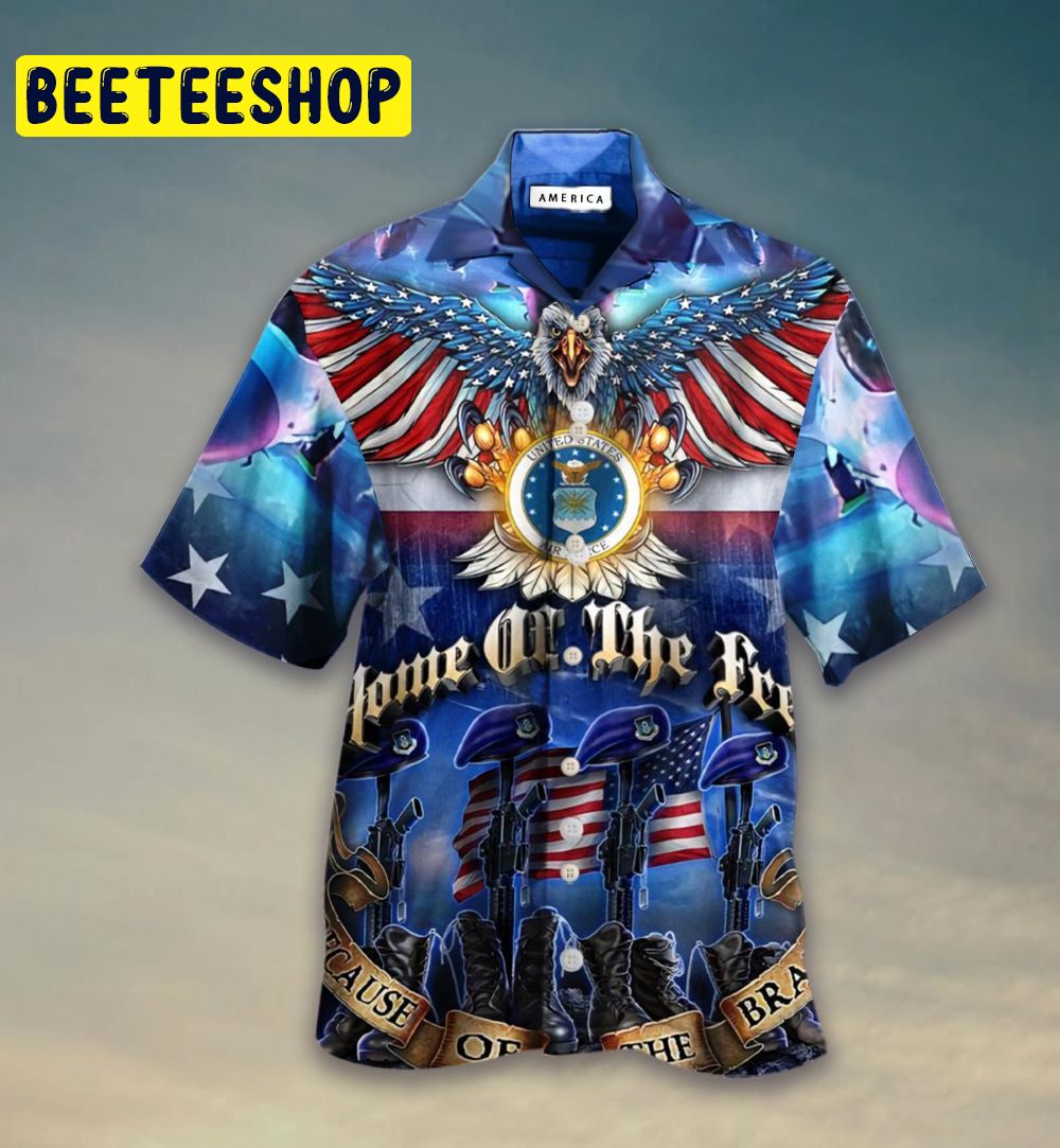 Eagle 3d All Over Printed Trending Hawaiian Shirt-1