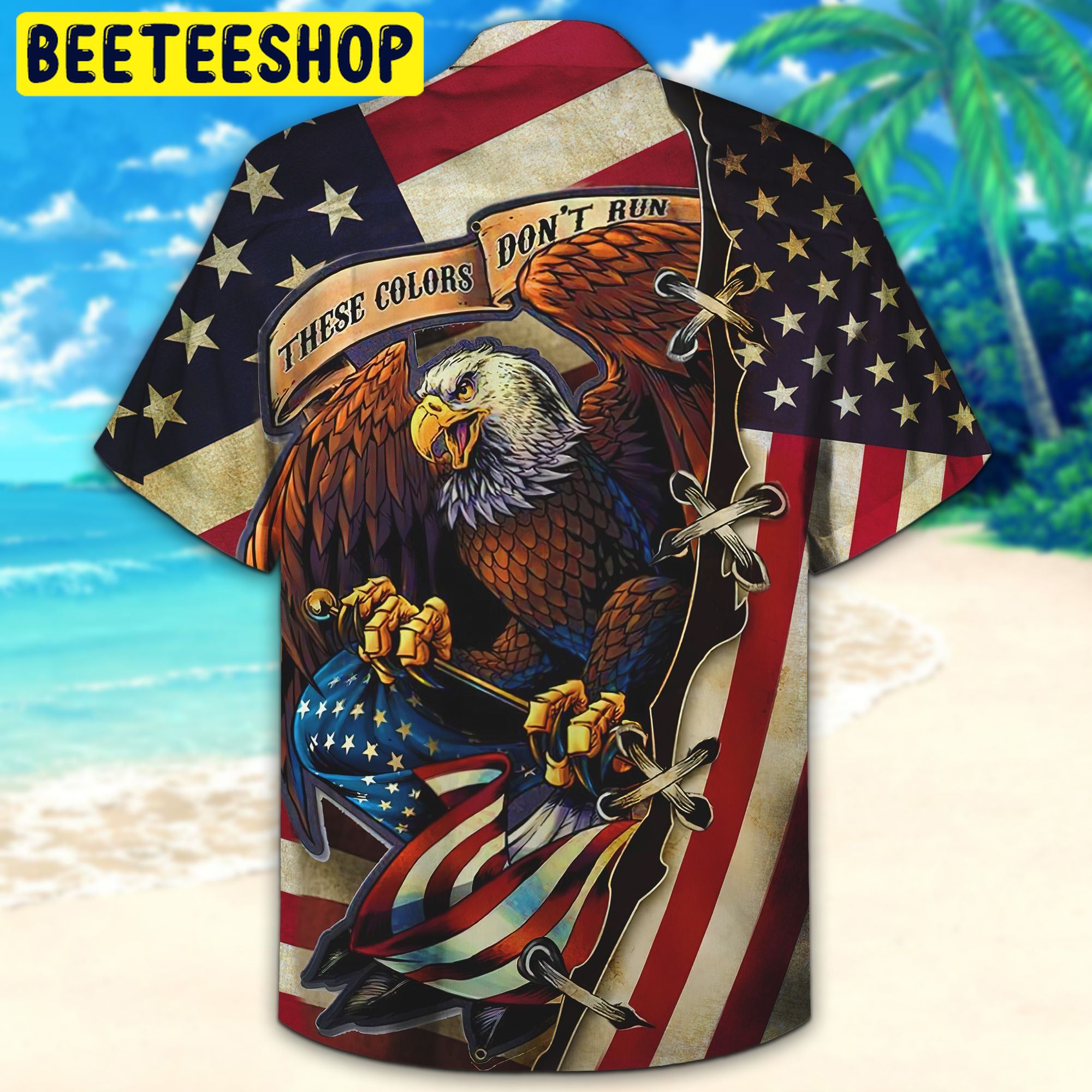 Eagle Art Design Trending Hawaiian Shirt-1