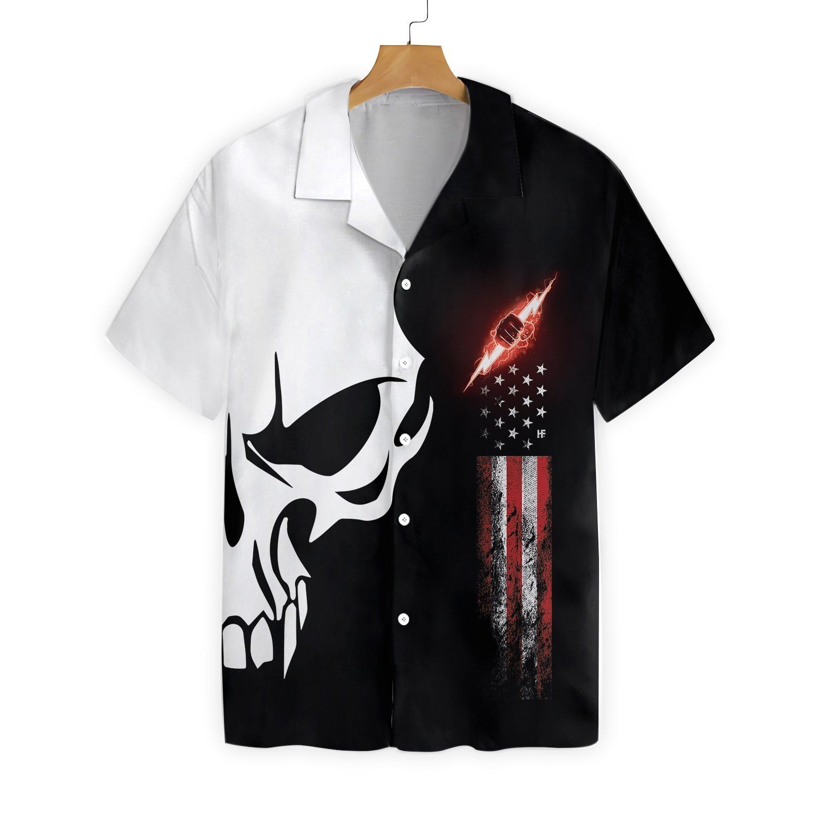 Electrician Proud Skull 3 Ez12 0203 Hawaiian Shirt