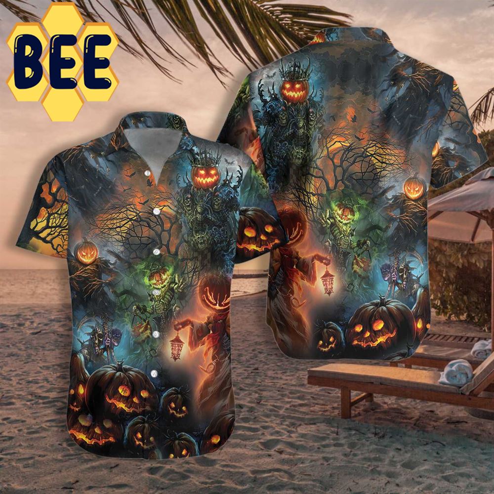 Everyday Is Halloween Day Hawaiian Shirt-1