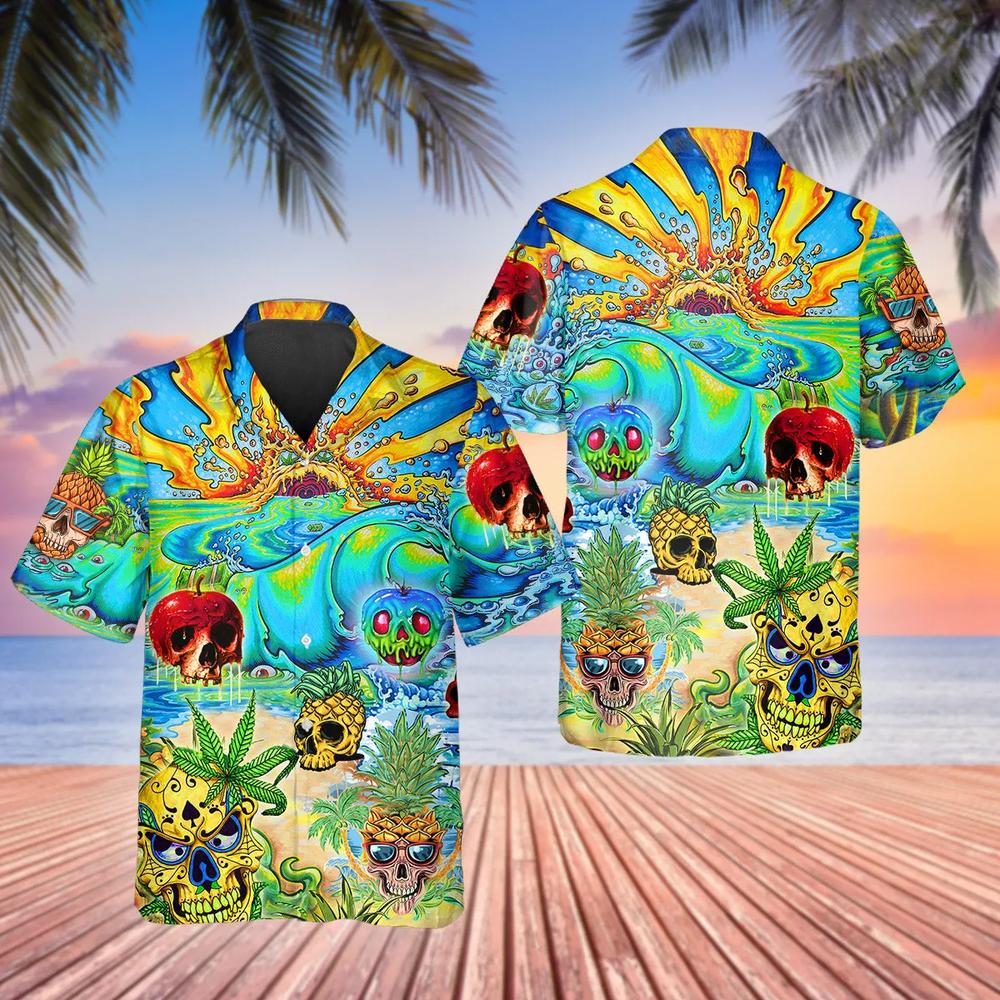 Fabulous Skull Hawaiian Shirt
