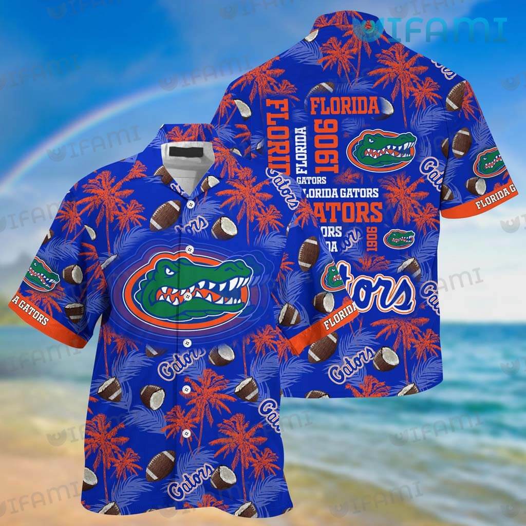 Florida Gators Hawaiian Shirt Football Coconut Pattern Gators Gift