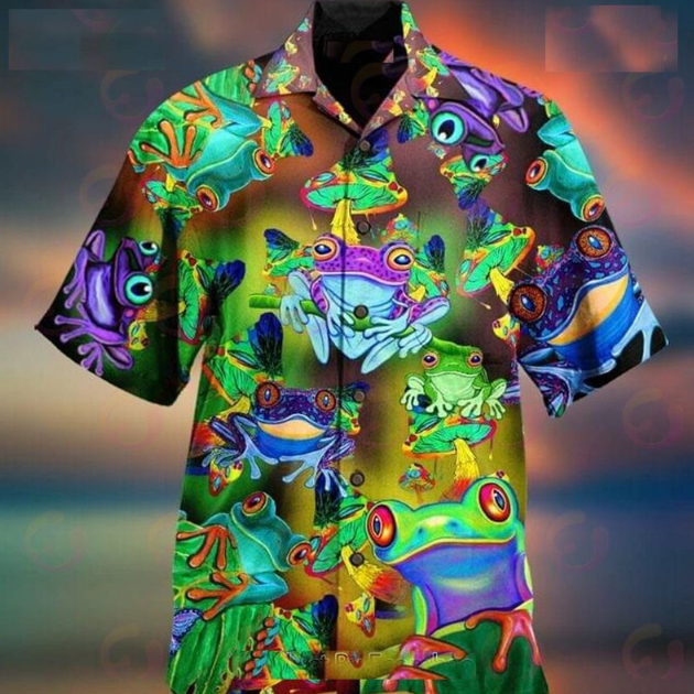 Frogs Hawaiian Shirt
