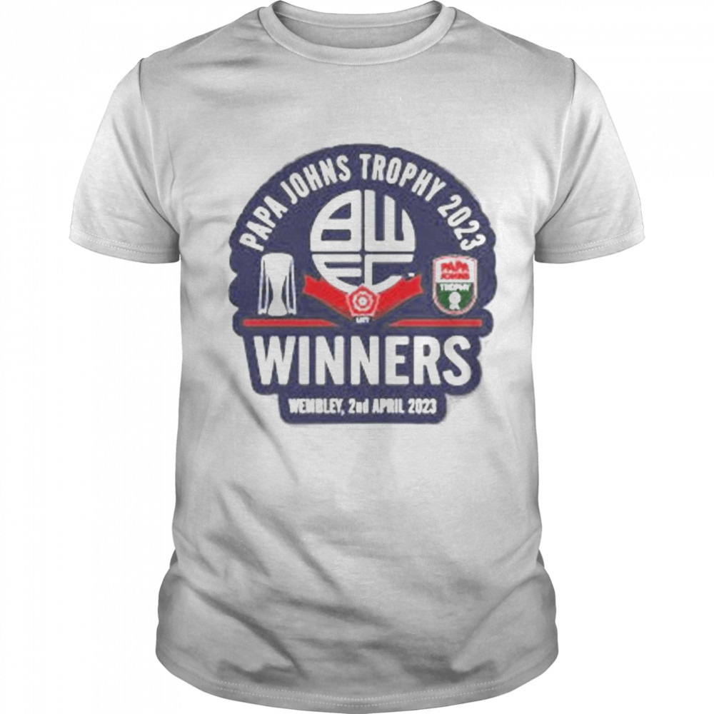 Papa john’s trophy winners 2023 shirt