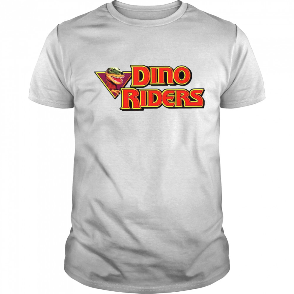 Red Logo Dino Riders shirt