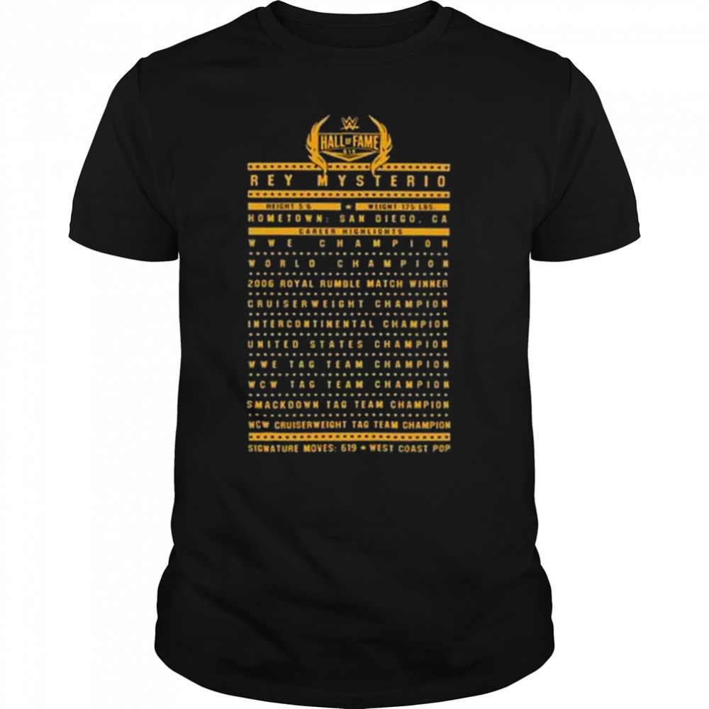 Rey Mysterio Hall Of Fame 2023 Shirt