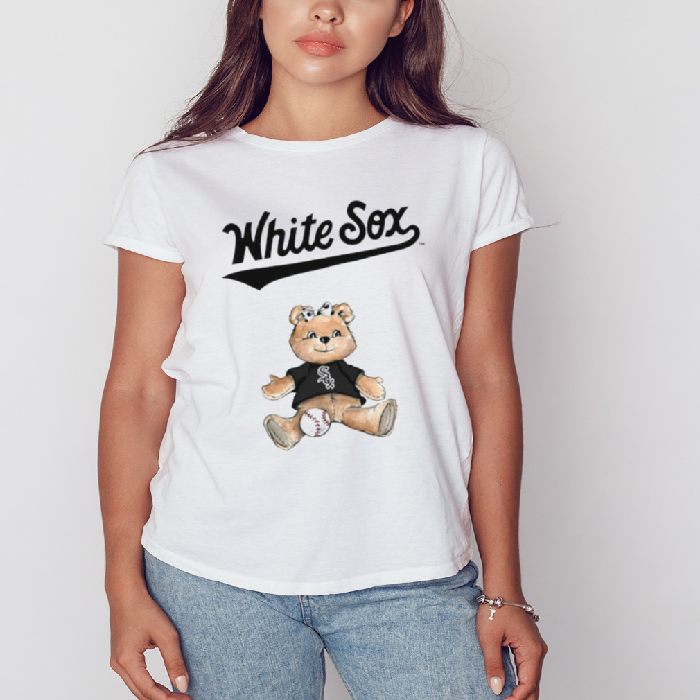 Chicago White Sox Girl Teddy Tee Shirt 24M / White