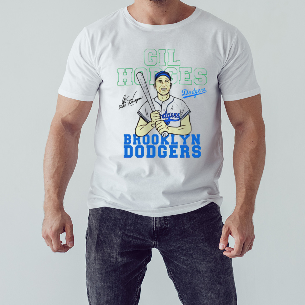 Gil Hodges Brooklyn Dodgers shirt