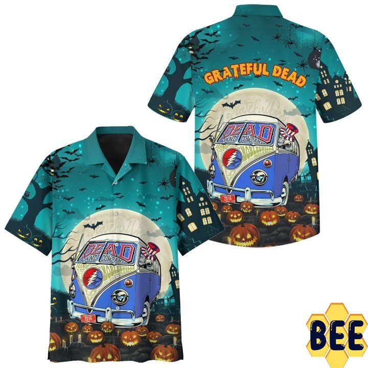 Grateful Dead And Noblesville Company Trending Hawaiian Shirt-1
