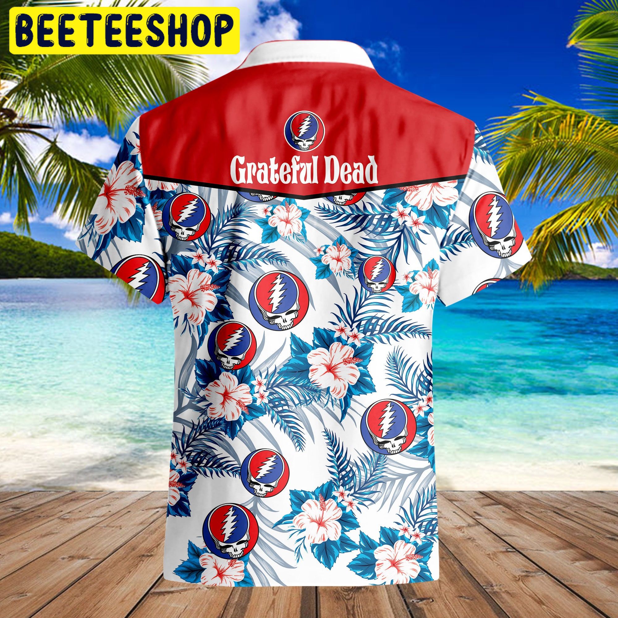 Grateful Dead Rock Band Trending Hawaiian Shirt-1