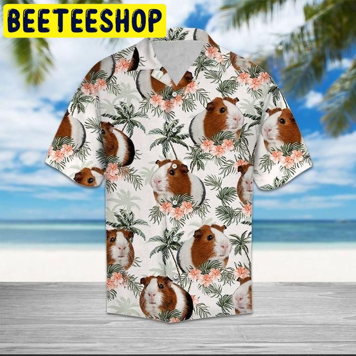 Guinea Pig Tropical Vintage Hawaiian Shirt-1