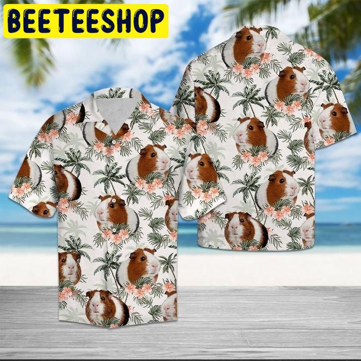 Guinea Pig Tropical Vintage Hawaiian Shirt-1