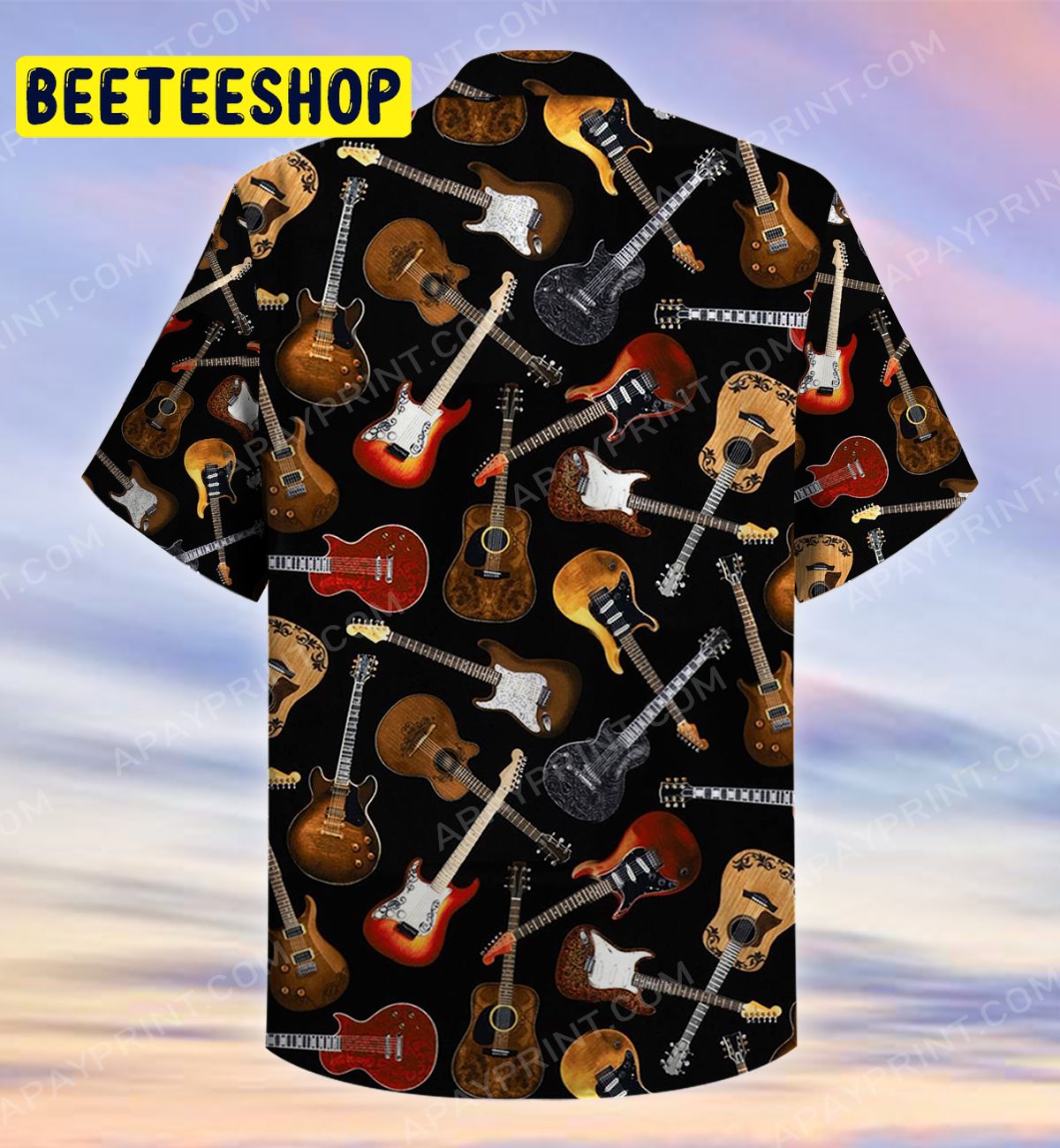 Guitar Art Trending Hawaiian Shirt-1