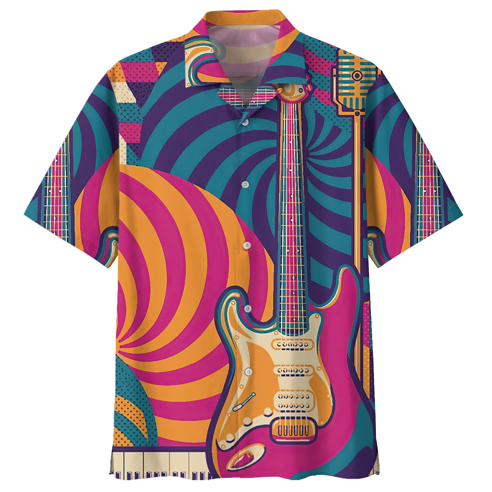 Guitar Hawaiian Shirt