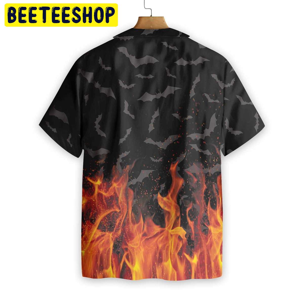 Halloween Firefighter Trending Hawaiian Shirt-1