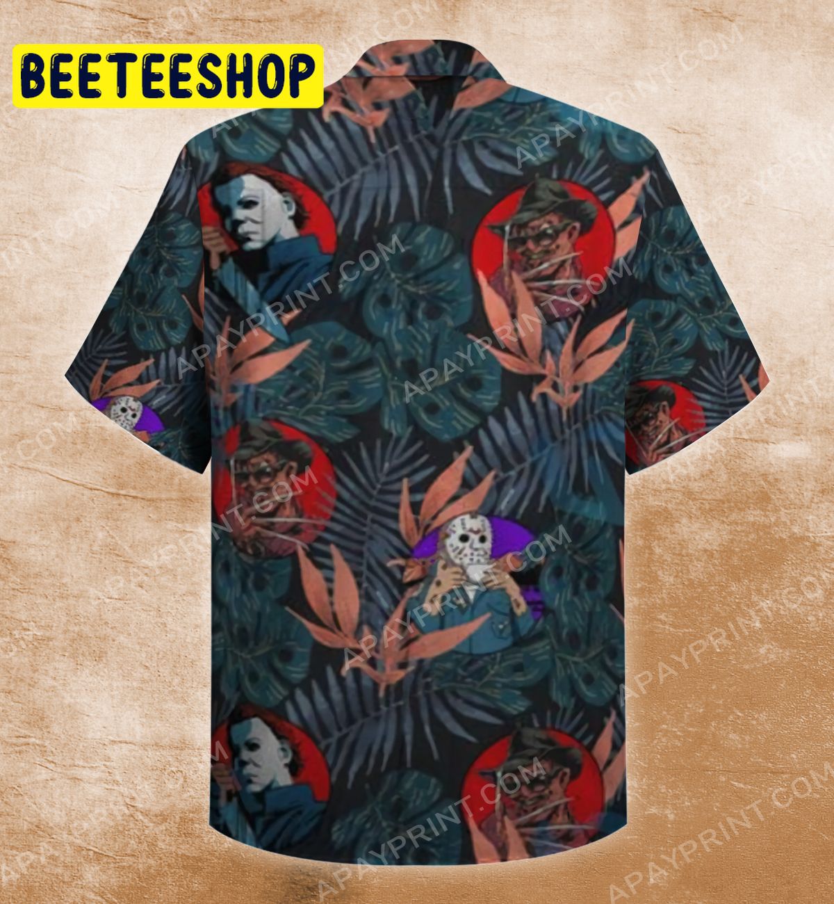 Halloween Horror Movie Killers Trending Hawaiian Shirt-1