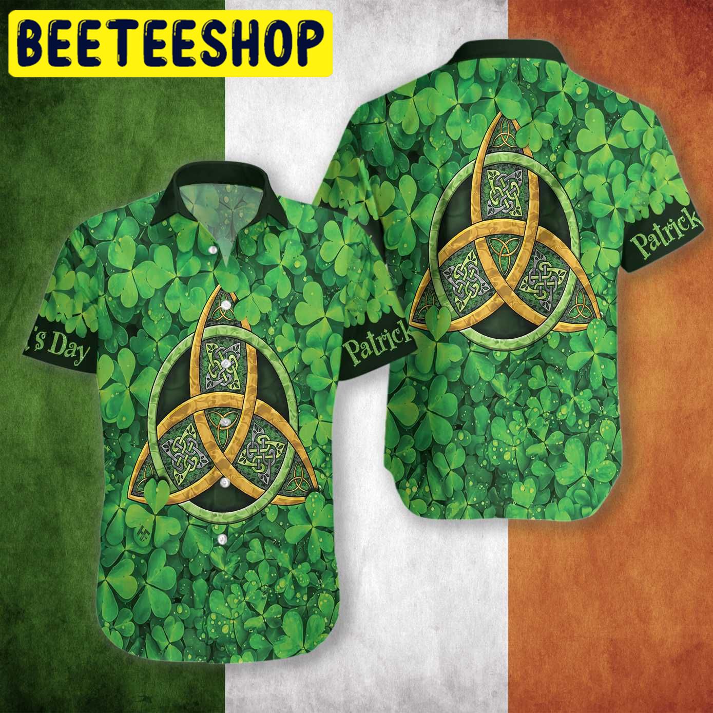 Happy St Patricks Day Irish People Proud Hawaiian Shirt-1